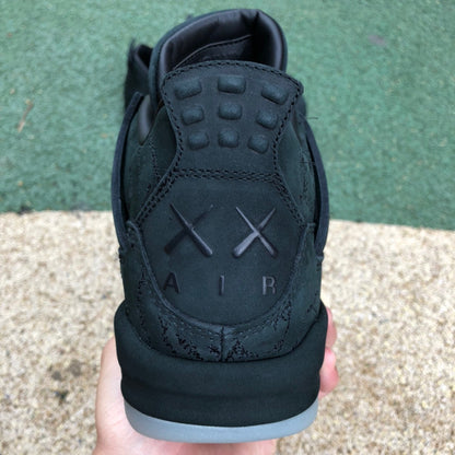 Jordan Retro 4 Kaws Black