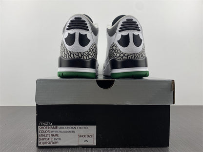 Jordan 3 Retro Oregon Ducks Pit Crew White