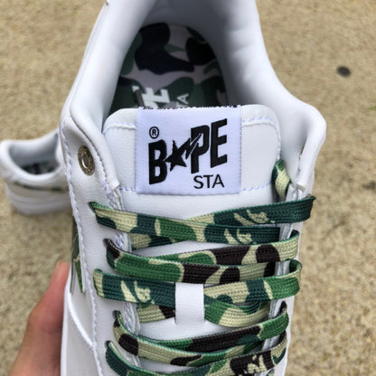 Bape camuflaje blanco y verde