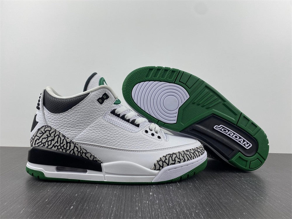 Jordan 3 Retro Oregon Ducks Pit Crew White