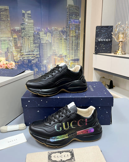 Gucci Rhyton Iridescent Logo