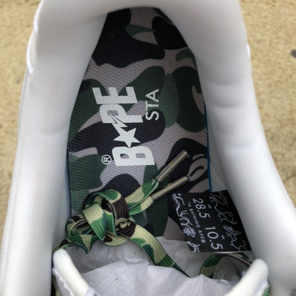 Bape camuflaje blanco y verde