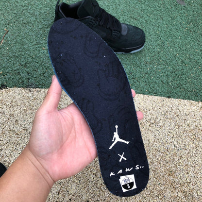 Jordan Retro 4 Kaws Black